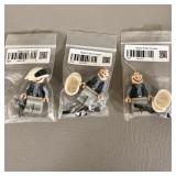 (3) Star Wars Lego Mini Figures #7668 sw0187 >