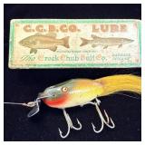 C.C.B. Wood Glass Eye Creek Chub Perch Dinger In