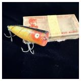Heddon Chugger Spook fishing lure original box