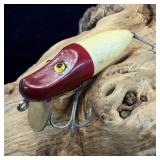 Vintage Paw Paw Gold Lippy Joe Red White River