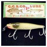 C.C.B. Creek Chub Silver Flash Pikie Glass Eye In