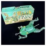 vintage Halik Junior Frog fishing lure W/