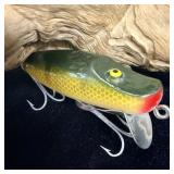 Wooden Paw Paw Crank Bait 3 Inch Perch Fishing