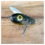 Vintage Heddon Crazy Crawler Wood Lurecirca