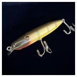 1933-36 Wood Glass Eye Shur Strike Pike Minnow
