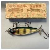 CCBCO Wooden Creek Chub Injured Minnow  glass eye