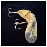 1920ï¿½s-30-s Wooden Heddon Shiner Scale Baby