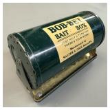 Vintage Walter S Cole BOB-BET Bait Box Fishing