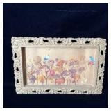 Antique Dried Flower Arrangement  17'x11'