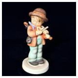 Signed Goebel Hummel Little Fiddler 8' Figurine