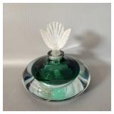 New Domain International Green Cased Perfume >