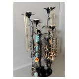 Tealight Tree of Necklaces