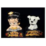 Betty Boop & Pudgy Dog Sidecar Salt & Pepper >