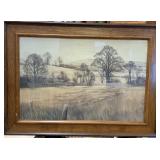 Framed British Artist Kathleen Caddick 'The >