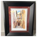 Watercolor B. Ceruttifalugo Toledo, Cuesta de >