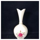 Vintage Lenox Rhodora Bud Vase 24k Gold Trim 8.5'