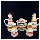 Vintage West German Marzi & Remy Ceramic Oil &>