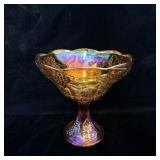Indiana Glass Harvest Grape Marigold Carnival