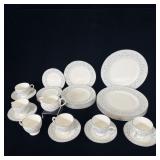 30 pc. Wedgwood 'Dolphins' Dish Set >