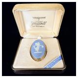 Vintage Signed Van Dell, 14kgf  Wedgwood, Cameo
