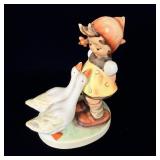 Vintage Hummel c1960 Girl with Geese Figurine