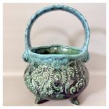 Vintage Hull Pottery B36 planter Basket