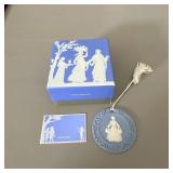Wedgwood Blue Jasperware 12 Days of Christmas >