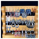 Stand Full of Dangle Earrings 9'