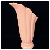 Antique Abingdon  blush pink 11ï¿½ Pottery vase