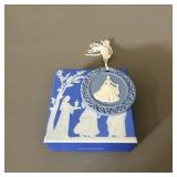 Wedgwood Blue Jasperware 12 Days of Christmas >