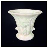 Vintage Akro Agate Green & White Swirl Slag Glass>