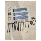 Wall mount storage rack