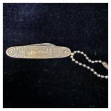 Vintage brass Yellowstone souvenir pocket knife