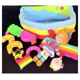 Vintage Rainbow Brite Doll & Color Cottage Playset