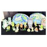 Outdoor Pillows & Frog Garden Decor