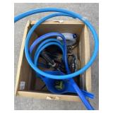 Box of Yard sprinklers faucet attachments