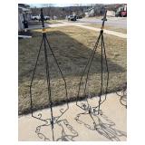 Two plant hangers 54' T