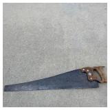 Vintage 30 inch hand saw