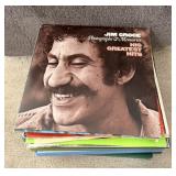 Stack of VInyl Records, Jim Croce, West Side Story