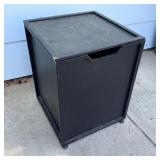 Outdoor propane storage box
