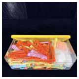 Box of Vintage Hair Perm Rollers