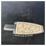 Vintage Avon Wild Horses Comb & Brush Valet