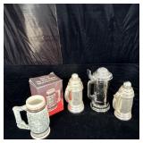 Avon Beer Stein Bottles & Avon Age of The Iron >