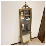 Gold gilded wall mirror 58ï¿½ x 14.5
