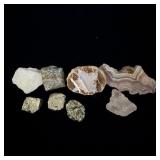 Chunk of mineralized or possibly silver, pyrite,