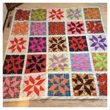 Handstitched Star Quilt 89'x89'