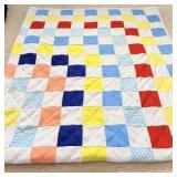 Vintage Hand Stitched Quilt 73'x90'