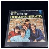 Autographed Peter Noone Hermans Hermits LP Vinyl>