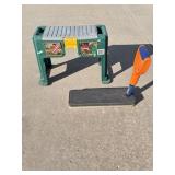 Garden mate bench and kneeling pad