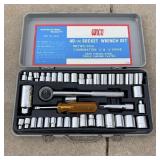 Vintage ANCO 40 piece socket wrench set